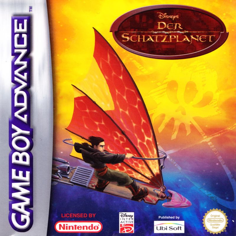 Treasure Planet box art for GameBoy Advance